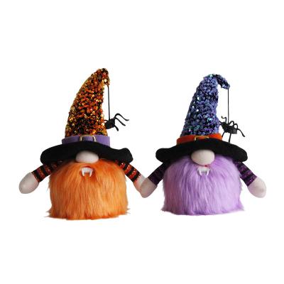 China Home Decor Halloween Decorations Plush Toy Halloween Spider Vampire Gnomes Elf Doll for Halloween Gnomes Plush Table Decor for sale