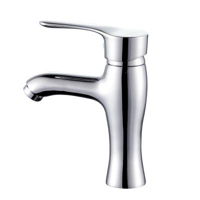 China Sense Faucets Hot Selling Copper Single Handle Hot And Cold Water Mixer Basin Faucet Mixing Faucet for sale