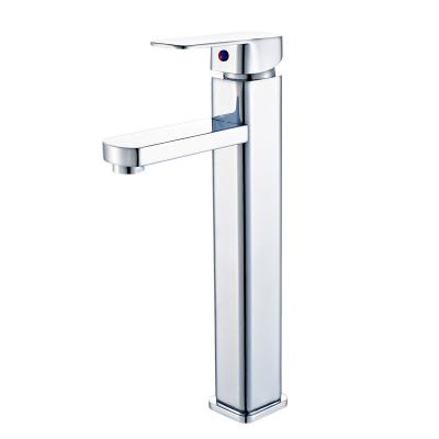 China Sense Faucets China Factory Contemporary Alloy Square Bathroom Toilet Tub Basin Faucet for sale