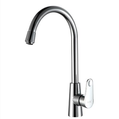 China New Sense Kitchen Faucets Hot And Cold Water Bar Sink Type Countertop 360 Degree Kitchen Faucet for sale