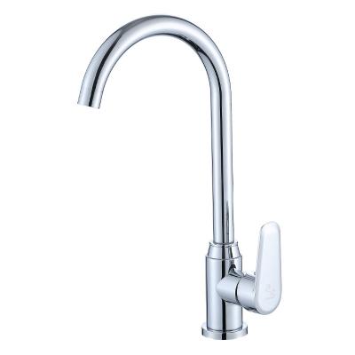 China 304 Stainless Steel Modern Kitchen Hot And Cold Faucet Rotating Vegetable Basin Sink Faucet for sale