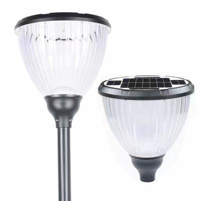 China High Performance Garden Post Ip65 Outdoor Waterproof Security Pole Solar Powered Led Garden Light for sale