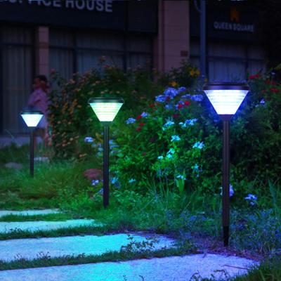 China Brightness IP65 Hot Selling High 120lm/W Garden Led 5W With 800mm Pillar RGB Gradient Color Solar Lawn Light For Express Road for sale