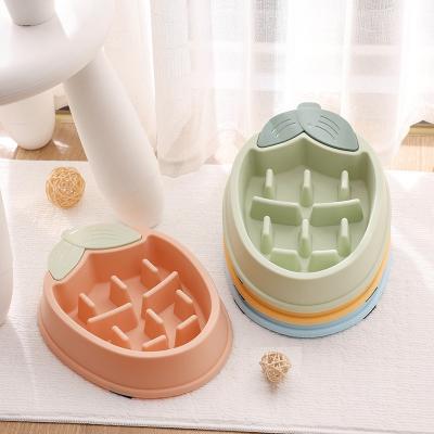 China Automatic Slow Feeder Anti-Slip Puzzle Bowl Feeder Interactive Bloat Stop Pet Bowl Anti-Choking Dog Bowl for sale