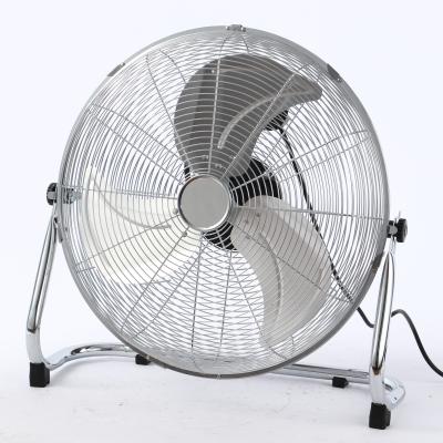 China Home Hotel Metal Floor Fan With Portable Metal 3 Blade Antique Pedestal Fan Can Be Customization for sale