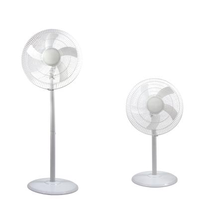 China Vintage Style Household Kitchen Light Weight Portable Modern Stand Fan Vertical Floor 5 Pedestal Fan 16 Inch Electric AC Rack Fan for sale