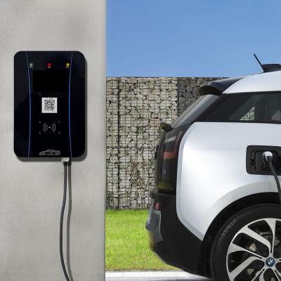 China Electric car charging charging wholesale discount price home high standard car charger 7kw 32a ac electric wall mounted ev charging station for sale