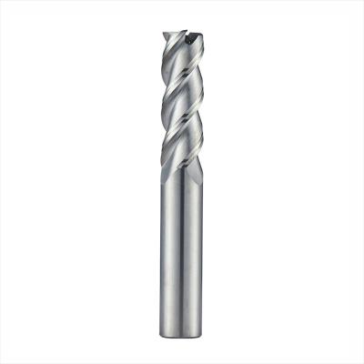 China Carbide 3 Flutes HRC68 Solid Carbide Milling Cutter Tool Carbide End Mill CNC With Coating Tungsten End Mill Maker for sale