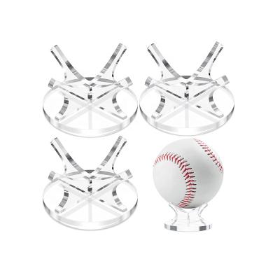 China For Balls Showing Acrylic Tennis Ball Baseball Display Rack Sports Ball Storage Display Rack for sale