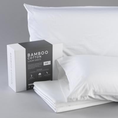 China Wholesale Nondisposable Luxury Bamboo Organic Bamboo Sheets Oeko-Tex 100% Lyocell Bed Linen Sheets and Pillow Cases for sale