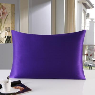 China Mulberry Silk 22 momme luxury 100% silk pillow case with zipper style for sale