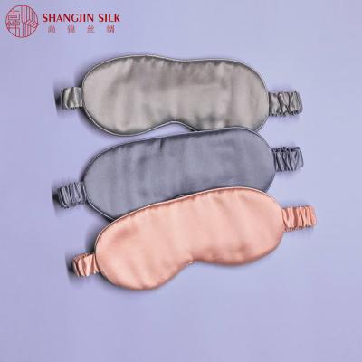 China High Quality Luxury Anti Wrinkle Eyemask Anti-Wrinkle Pure Mulberry Silk With Mesh Bag for sale