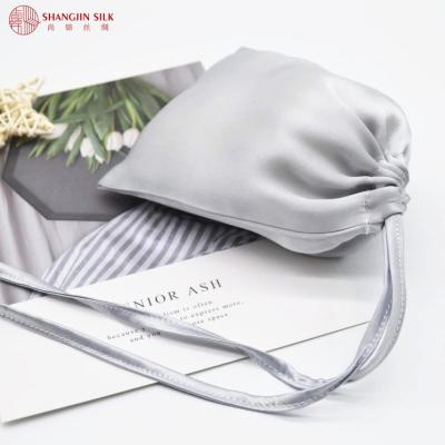 China China Factory OEM / ODM Natural Eco - Friendly Pure Mulberry Silk Bags For Hair for sale