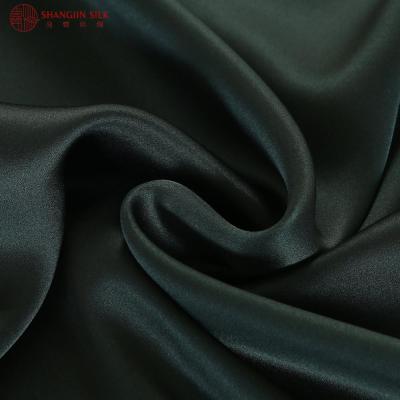 China Plain OEKO-Tex Certified Factory 19/22/25 mm100% Pure Mulberry Charmeuse Silk Fabric for sale