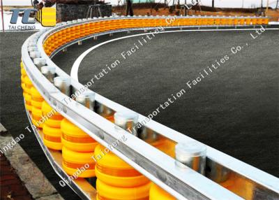 China Foam / EVA Vehicle Safety Barrier Roller Crash Barrier Fencing Highway Protect for sale