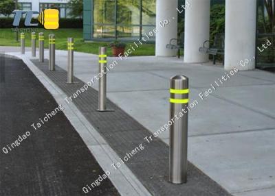 China High VIS Fixed Post 304 Stainless Steel Anti Rust For Vehicle Access Control for sale