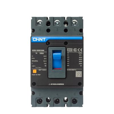 China CHNT CHINT Cast Case Circuit Breaker NXM-160S/3300 160A MCCB NXM Series NXM-160S/3300 for sale