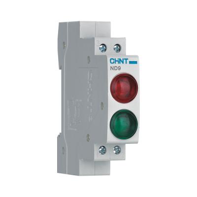 China Chint Chint ND9 series indicator lights ND9-2/GR 230V RED+GREEN ND9-2/GR 230V RED+GREEN for sale