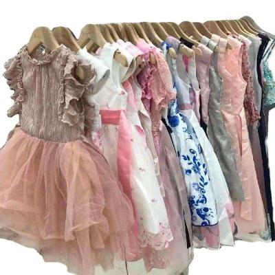 China Used mixed clothing used clothes kids in ball used used clothes baby summer clothes mixed balls cotton T-shirts dresses for sale