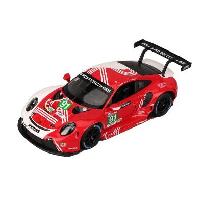 China 1:24 2020 Toy Bburago Diecast Porsche 911 RSR LM Alloy Sports Car Static Die Cast Model Toys Vehicles for sale