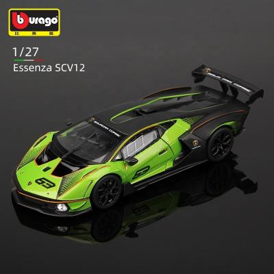 China Toy Bburago 1:27 Lamborghini Essenza SCV12 Alloy Static Diecast Diecast Vehicles Model Toys Diecast Collectible Car Gifts for sale