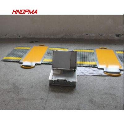 China Aluminum Alloy Pad Used Portable Truck Scales Mobile Portable Truck Vehicle Scale For Sale for sale