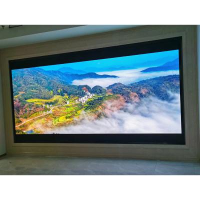 China Indoor custom led wall  indoor P1.875  HD led video display tv screen led curved screen display for church for sale