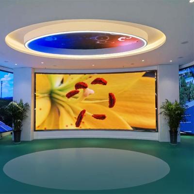 China Indoor Indoor p1.25p1.56p1.875 HD full color led display 4k 8k front service led display screen video wall 600*337.5 display cabinet for sale