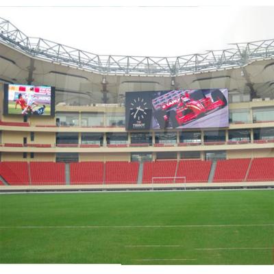 China Easy Installation High Brightness Advertising waterproof Outdoor p8p10 stadium led video wall display for sale