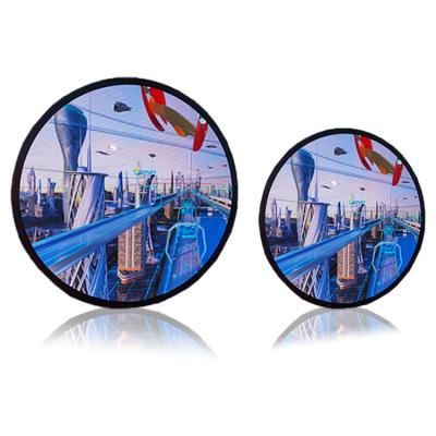 China Creative customized led high quality indoor round shaped led display circular led screen with 1.5m diameter for sale