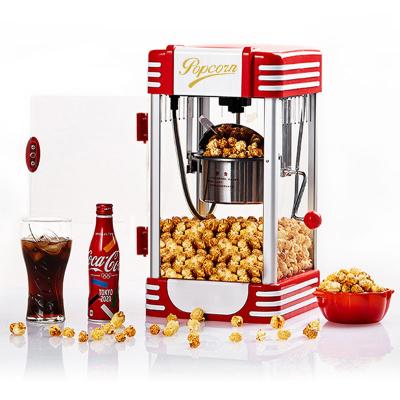 China commercial popcorn machine electric oil popped popcorn maker commercial popcorn machine for sale