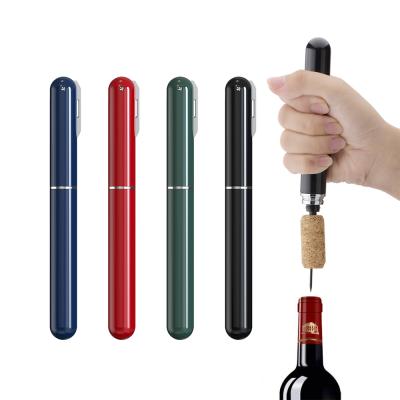 China Amazon Bestseller Screw New Arrival Cheap Hand Vacuum Wine Bottle Opener With Aluminum Cutter Wine Opener for sale