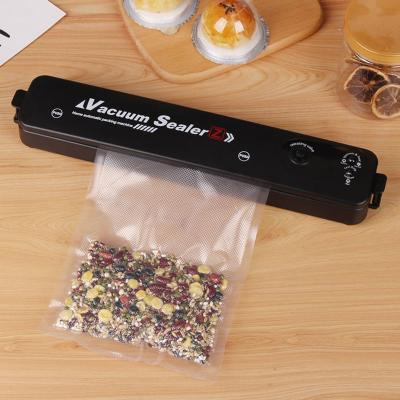 China Sustainable Dry Moist Food Preservation One-Button Automatic Food Sealer Machine With 10 Pcs Airtight Seal Bags for sale