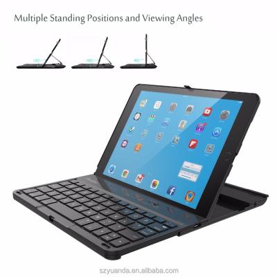 China 2017 ERGONOMIC high quality cheap slim keyboards+cases+stands for apple ipad pro for sale