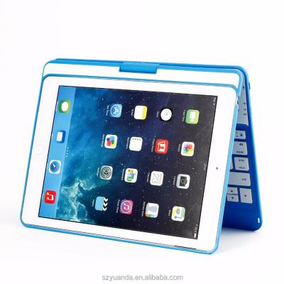 China Factory Smart Keyboard ERGONOMIC Chinese Ultra Thin Stand Combo Screen Protector For iPad 5/6th Generation Air 2 Blue for sale