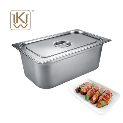 China USA & EU style 1/1 professional deep stainless steel kitchen gastronorm container aluminum tray half class the GN pan food for sale