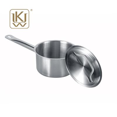 China UKW Sustainable Kitchenware High Body Food Warmer Stainless Steel Sauce Pot Set for sale