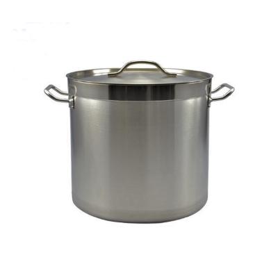 China UKW Sustainable Kitchenware Masterclass Cookware Premium Stainless Steel Commercial Soup Cooking Stock Pot for sale