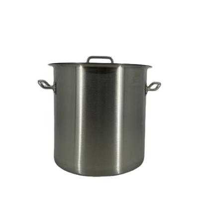 China Factory Directly Good Sustainable Supply Cooking Stainless Steel Stock Pot With Steamer With Discount for sale