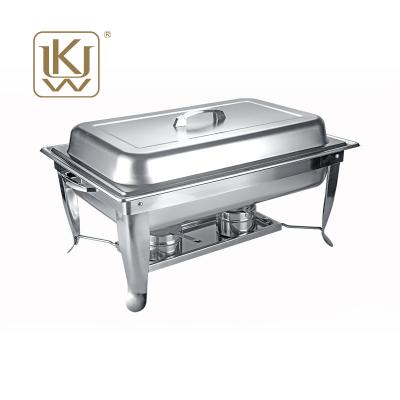 China Ss201 Brand New Chafing Dish Buffet Servers Restaurant Divided Scarabs For Sale for sale