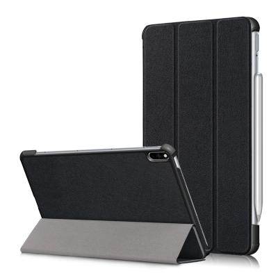 China Lightweight Case For Huawei MatePad Pro 10.8 Inch 2019/2021 Triple Stand Tablet Cover for sale