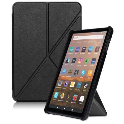 China Lightweight Ultra Thin Tablet Cover Case For Amazon Fire HD 8 Plus 2020 HD8.0 Inch Multi-Angle Stand for sale