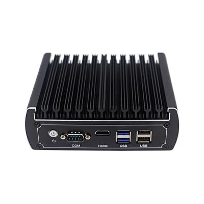 China High Quality Fanless Computer Micro PC Mini Computer Mini PC Soft Firewall Router for sale