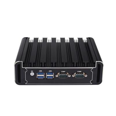 China High Quality Rectangle Mini i5 4200U Fan Design Factory Outlet Fan Design Mini Pc Computer for sale