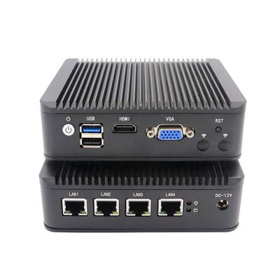 China For Business J3160 Small Size Quad Core Desktop 4 Core Mini NIC NUC Fanless PC With HD VGA for sale