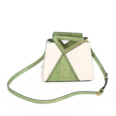 China Factory direct color cork tote bag women luxury handbag eco-friendly light fancy cork eco-friendly cross - body shoulder bag for sale