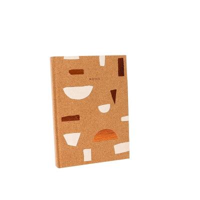 China 100% Custom Printed Logo Eco-Friendly Cork Wood Cover Eco-Friendly Notebook for sale