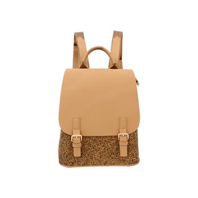 China FSC Certificate Top Grade Anti-theft Biodegradable Environmental Protection RPET Microfiber Cork Recycled Tea Leaves Backpack for sale