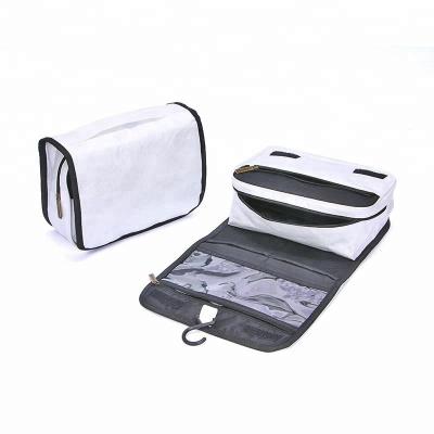 China Wholesale Hot Popular Wholesale Recyclable RPET Travel Travel Cosmetic Case Portable Biodegradable Recycled Nylon Tyvek Paper Makeup Filter Frame for sale