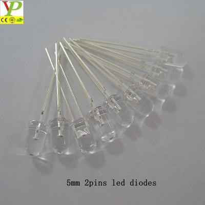 China signal led 2pin led 5mm rgb color changing slow dip led for sale